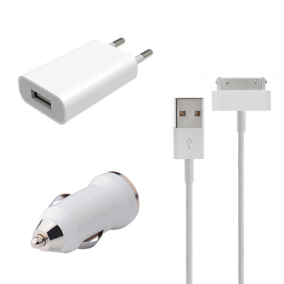 3-in-1 opladerset 30-pins