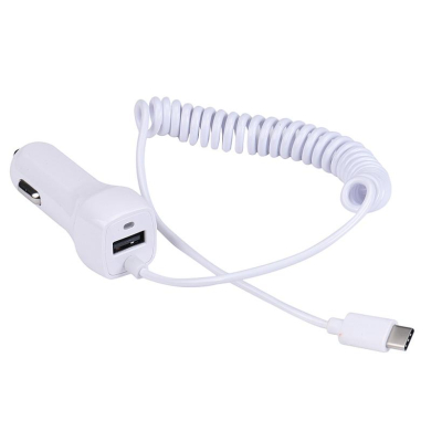 Degion autolader met USB-C kabel en USB-poort