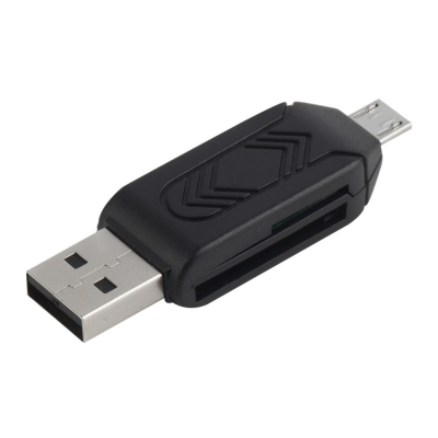 SD naar Micro USB / USB OTG adapter