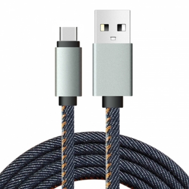 Jeans USB-C kabel 1 meter