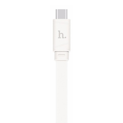 Hoco Bamboo platte USB-C kabel 1 meter