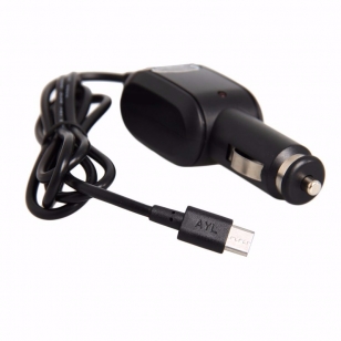 Autolader met ongekrulde USB-C kabel