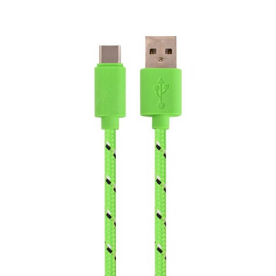 Nylon USB-C kabel 3 meter