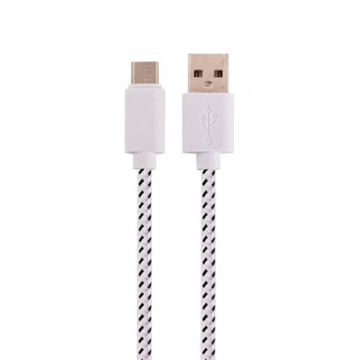 Nylon USB-C kabel 3 meter