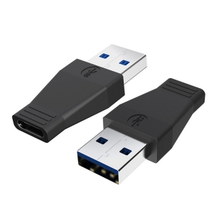 USB-C 3.1 naar USB adapter zwart