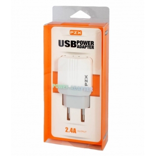 PZX duo USB adapter 2.4A