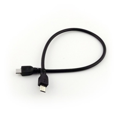 Micro USB kabel 30 cm male-male