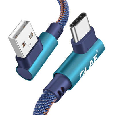 Olaf Jeans USB-C kabel haaks 20 centimeter